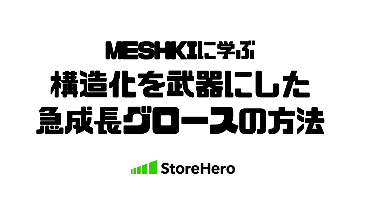 MESHKIに学ぶメディアコマースモデルから構造化を武器に急成長〜ファッションブランドがなぜデータドリブン×構造化を武器に急成長できたのか〜
