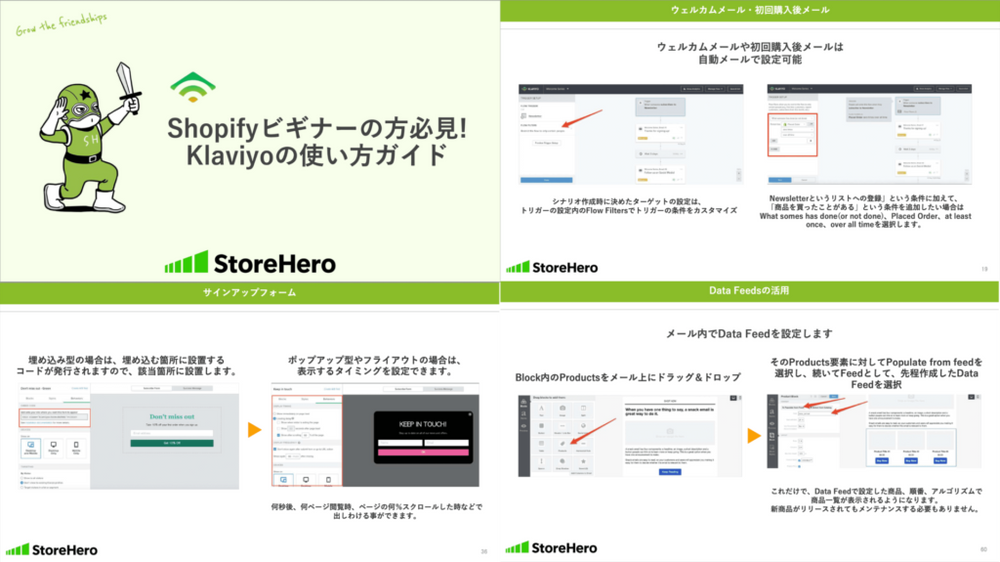 【ダウンロード】Klaviyoの使い方ガイド